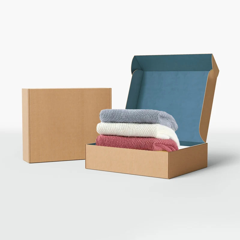 New Airplane Box Printing Kraft Carton Clothing Underwear Packaging Box Shipping Cardboard Corrugated Packaging Boxes