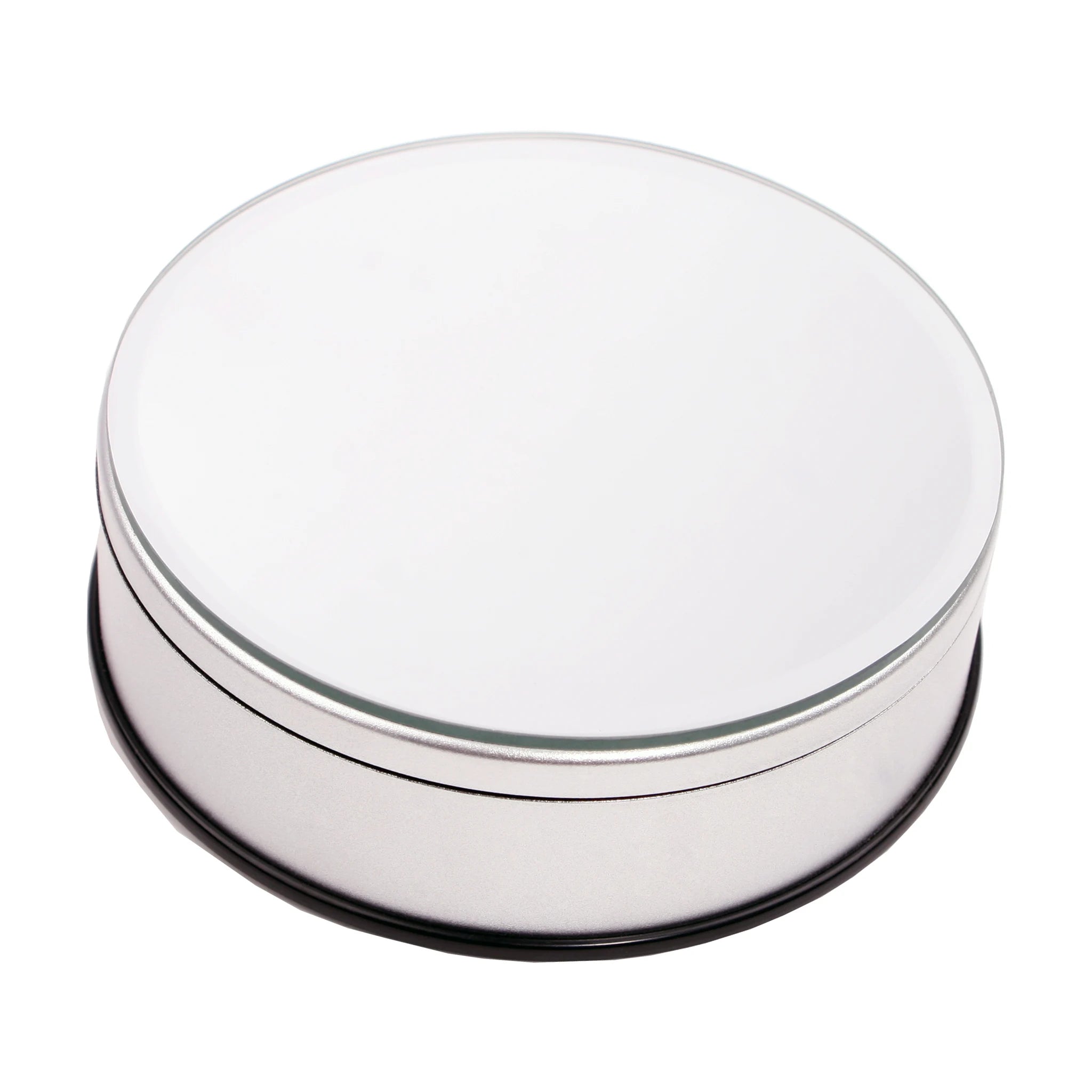 GemTrue Constant Speed Perfect Diamond Display Turning Table Gemstone Rotary Display Stand White