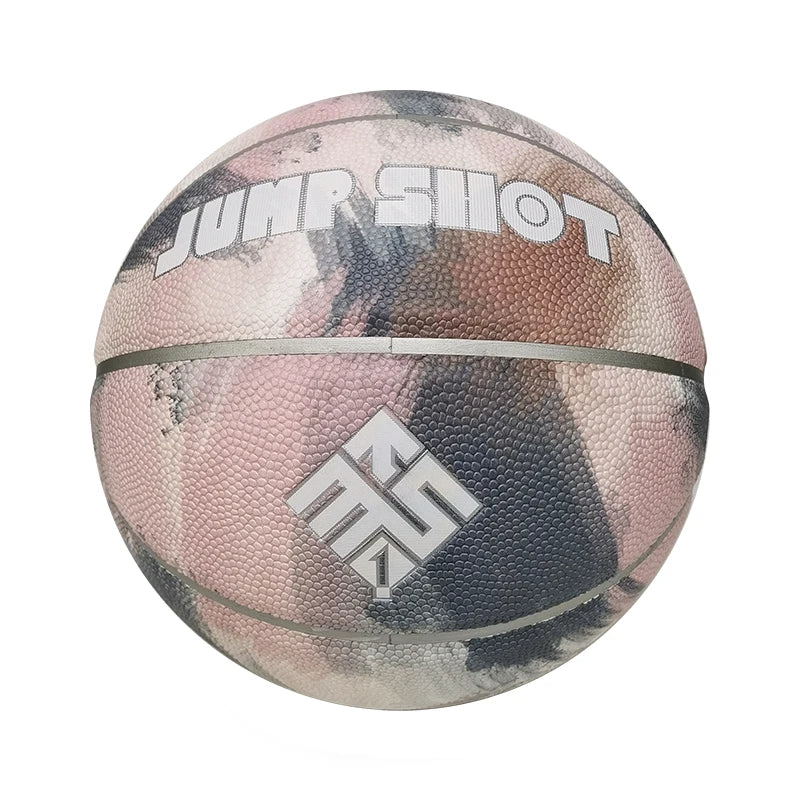 Personalized All Over Printing Custom Pattern PU Composite Leather Basketball