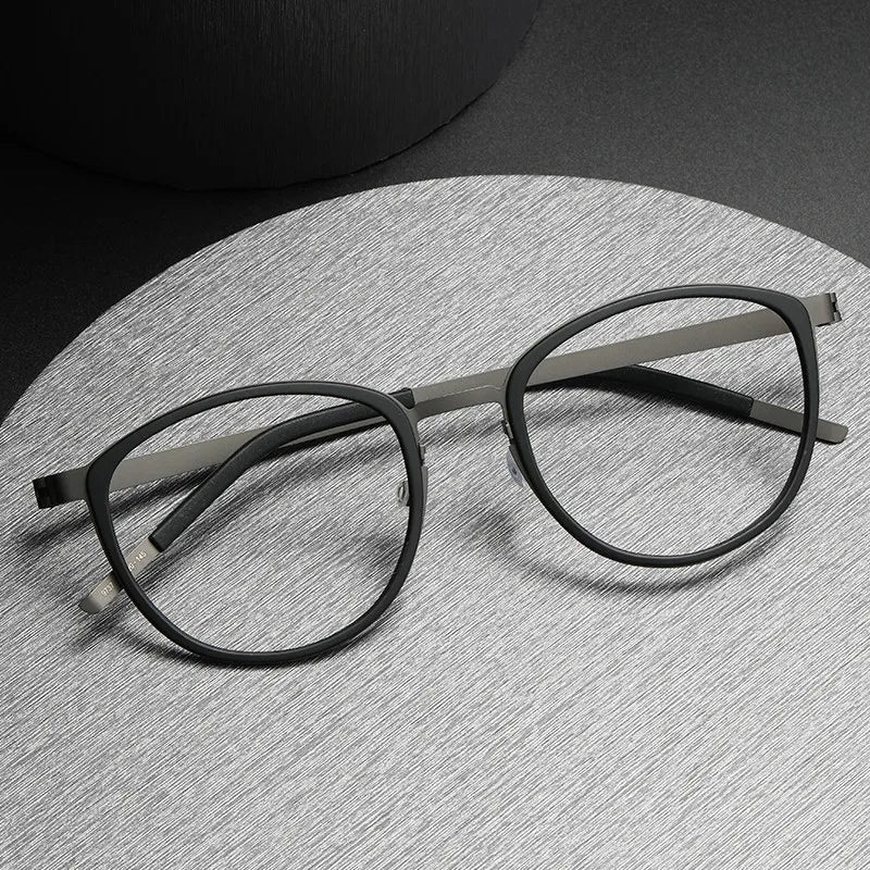 9737 Custom Optical Glasses Frame Fashion Titanium Eyeglasses Frame Design Optical Spectacle Frame