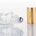 3ml 4ml 6ml 10ml Empty Glass Roller Bottle 10cc Glass Bottle with Stainless Steel Roll on Essential Oil Perfume Roll-on Vial