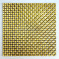 Gold Color Square With 3D Diamond Square Shape Self Adhesive Bevel Kitchen Backsplash Wall Tile Mirror Glass Tiles Mosaic