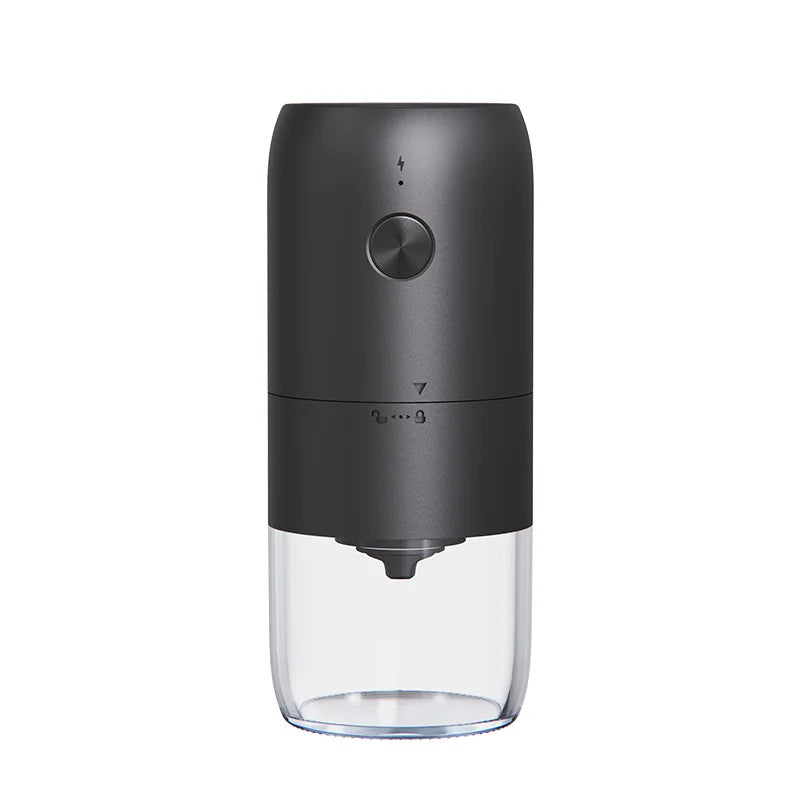 Portable Mini Electric Burr Coffee Grinder Eco-Friendly Auto Bean Grinder with Serving Spoon