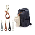 Travel Hat Clip Leather Simple Golf Baseball Hat Clip Summer Hat Strap Towel Glove Storage Wallet Buckle