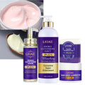 Private Label Face & Body Glowing Hyperpigmentation Improve Aloe Vera Bleaching Skin Care Set for Brown Skin