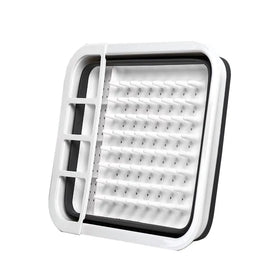 Hot Selling Foldable Tableware Holder Kitchen Drying Dish Rack Collapsible Fruit Basket and Bowl Drain Rack