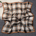 Low MOQ Factory Direct Production 100% Silk Twill Double Side Print Mulberry Silk Scarf