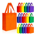 Wholesale Portable Reusable Eco Supermarket Grocery Tote Nonwoven Shopping Bags Custom Logo Fabric Shopping Non Woven Bag
