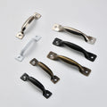 Antique Iron Mini Handle Jewelry Box New Chinese Style with Alloy for Dresser Kitchen Bedroom Living Room Use