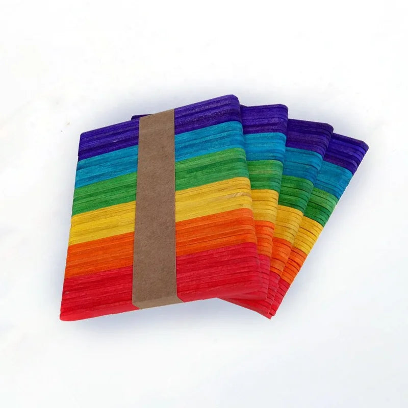 PJ06 DIY Candle Making Kit Multicolor Wooden Wick Holders Stick Accessories Wholesale Centering Devices for Candle Creation
