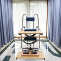 Children's Steel Wheelchair for Cerebral Palsy Rehabilitation and Hemiplegic Lower Limb Training with Pain Relief