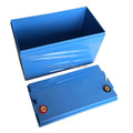 Cylindrical Lithium Battery Box for Rv Solar Energy Storage Marine 12v 100ah Plastic Empty Battery Case Abs