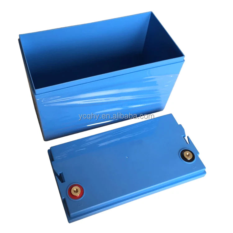 Cylindrical Lithium Battery Box for Rv Solar Energy Storage Marine 12v 100ah Plastic Empty Battery Case Abs
