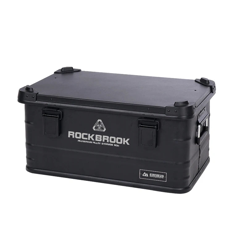 N40 50L for Rockbrook Weatherproof Aluminium Tool Box Portable for Motorcycle Storage Outdoor Camping Kitchen Coffee Storage