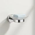 Stainless Steel 304 Modern Sponge Holder Wall Mounted Glass Soap Dish Holder for Hotel Bathroom