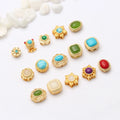 Hobbyworker 5Pcs/Bag Hot Selling with Fashion Transporter Spacer Beads for Bracelets Necklace Jewelry Making Diy B5000