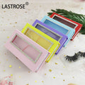 Bling Rhinestone Eyelash Packaging Box Own Brand Lash Boxes Glitter Eyelash Boxes Private Label