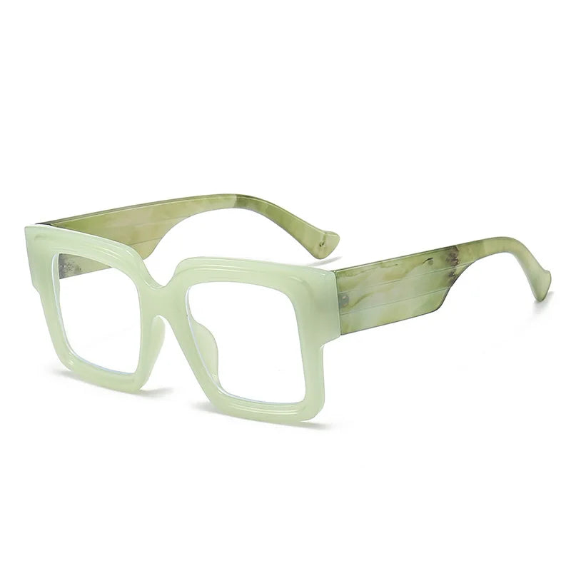 2024 New Oversized Eye Glasses Frames Custom Own logo Fashion Blue Light Glasses Women Men Classic Ins Lunettes