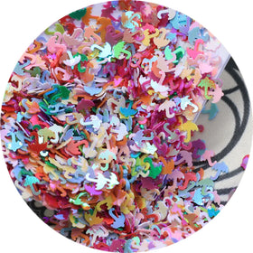 Kawaii 5mm 3D Colorful Sequins Umbrella Manicure Wedding Confetti Ornament and Crafts Accessory