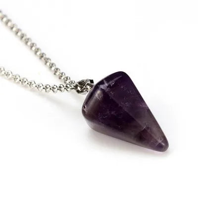Diy Natural Crystal Opalite Stone Pendulums Reiki Healing Gemstone Pendulums Wholesale Opalite Dowsing Pendulum