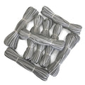 Fashion Reflective Polyester Fabric Piping Reflective Binding Material for Raincoat Edging
