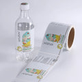 Custom Label Sticker Printing Cosmetic Rolls Waterproof Adhesive PVC Craft Stickers for Food Glass Bottle Packaging Custom