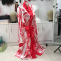 Wholesale High Quality Custom Pajamas Set Ladies Satin Silk Sleepwear Pajamas Set for Women Robe