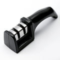 Premium Quality Knife Sharpener for Straight and Serrated Knives Stainless Steel Ceramic and Tungsten Easy Manual Sharpening