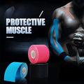 Pro Athletic Sports Physical Therapy Kinesiology KT Tape Waterproof 5cmx5m Fita Elastica Kinesiologica Cinta Wraps Support Pack