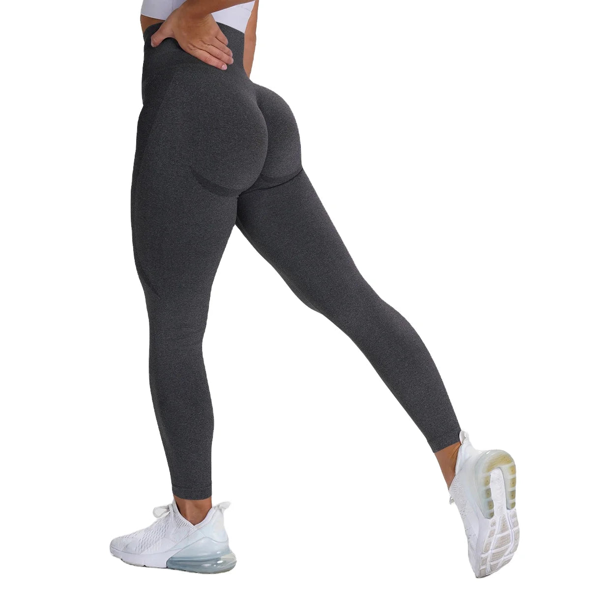 Lanyu Women's High Elastic Active Sport Yoga Pants Factory Direct Seamless Fitness Gym Leggings with Prints MegaBDM