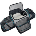 Top Seller Airline Approved Both Sides Expandable Soft Sided Pet Carrier Bag for Small Dogs or Cats