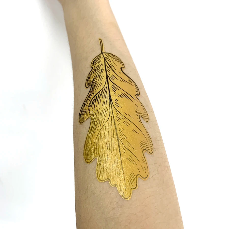 A.DSon Gold A4 Size White Eco-Friendly Temporary Tattoo Paper DIY Printable Tattoo Sticker Compatible Laser Party Supplies MegaBDM