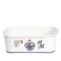 Kraft Paper Salad Bowl  Wholesale Rectangle Kraft Salad Paper Bowl Rectangle with Paper Lid