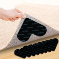 8pack Make in China Hot-selling Self-Adhesive Non Slip Silicone Anti Curling Anti Slip Gripper Pad