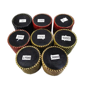 M14 Screw Connector Diamond Polishing Drum Wheel for Marble and Granite Abrasive Pad Polishing Stone