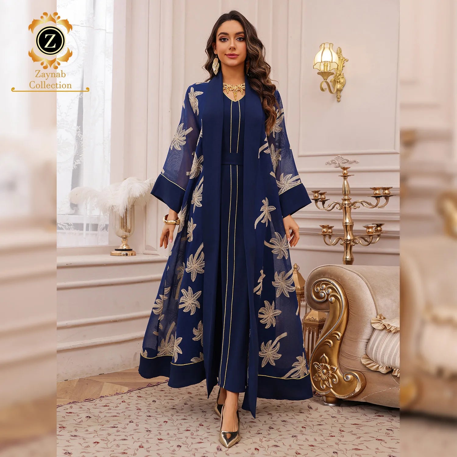 Zaynab Jalabiya Kaftan Abaya Islamic Clothing Turkish Women Muslim Dress Nada Women Abaya Women Muslim Dress
