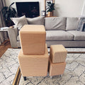 Wholesale Wood Cube Beechwood Block Eco-Friendly Modern Home Decoration Art & Gift DIY Polished Toys Lovely for Kids Adults