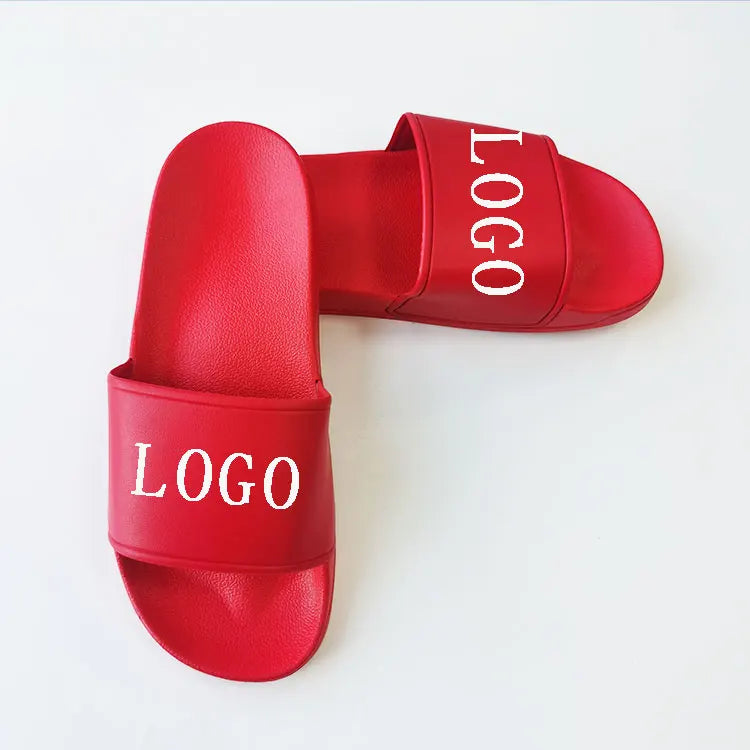 Factory Low MOQ New Fashion Men's Home Shoes PVC Best Quality Summer Beach slippers for Men Low Price Red Hot Selling Flip Flops