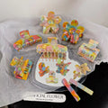 Wholesale Hot Sale Girls Mini Korean Acetate Hair Claw 10cm Cute Colorful Hair Clips Accessories for Woman