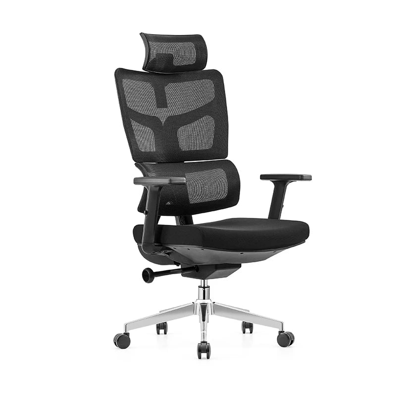 Modern High Back Footrest Headrest Full Mesh Lumbar Support Adjustable Ergonomic Swivel Office Chair Wholesale