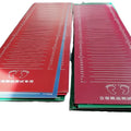 2026 Factory Supply Natural Rubber Standing Long Jump test Mat Outdoor Training Floor Mat Non-slip Long Jump Mat