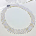 Beautiful Wholesale Real Genuine Fresh Water Pearl Necklace Natural Cultured Freshwater Natural Pearl Necklace MegaBDM