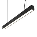 Modern Indoor Custom Shape LED Linear Light 1.2m 4ft Ceiling Office Pendant Linkable Profile Light