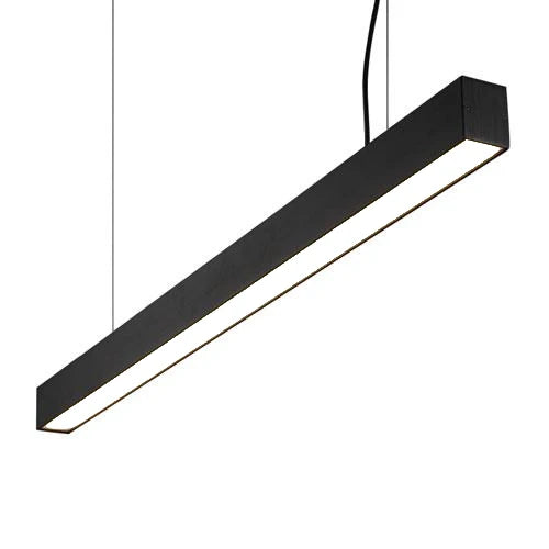 Modern Indoor Custom Shape LED Linear Light 1.2m 4ft Ceiling Office Pendant Linkable Profile Light