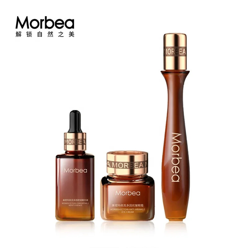 OEM Private Label Hot Sales MORBEA Rejuvenating Organic Korean Serum Copper Peptide Lyophilized Powder Skin Care Set