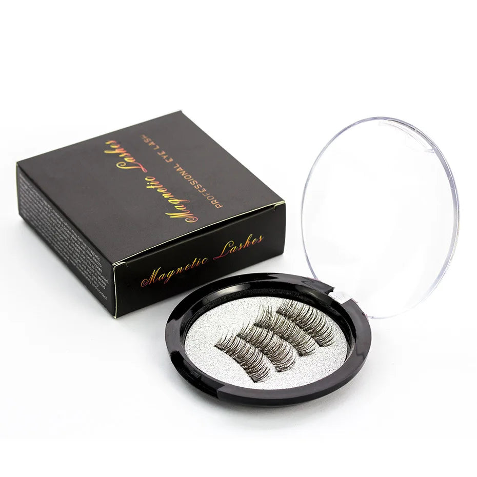 Natural Magnetic Eyelashes Glue Magnetic False Eyelashes Set Own Brand