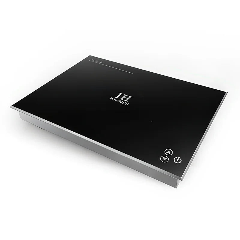 Commercial Buffet Food Warmer Induction Heating Plate Smart Touch Hot Holding Station Built-in Energy-saving Induction Cooker