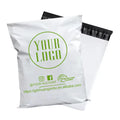 Custom Logo 6X9 White for Bags for Shoes & Socks-Waterproof Eco-friendly Self-adhesive Logistics Packaging