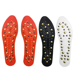 Magnetic Insoles for Men & Women Acupressure Magnetic Massage Insoles Foot Therapy Reflexology Pain Relief Shoe Insoles Washable