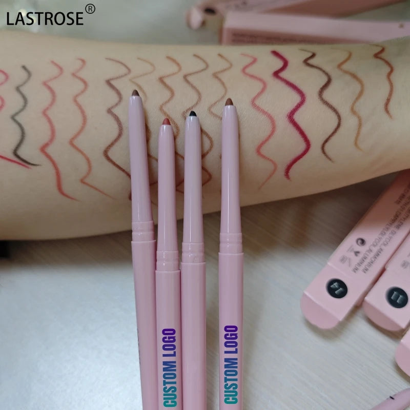 Twist up Matte Nature Lip Liner Private Label Waterproof  Lip Liner Pencil Vegan Creamy Makeup Lipliner